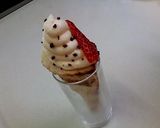 パンカップでクーリッシュソフトクリーム作り方3写真