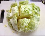 レモンの酸味で春キャベツのさっぱりサラダ作り方1写真