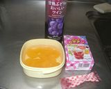 みかんの缶詰を入れたワインゼリー作り方1写真