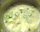 あさりと野菜の和風クリームスープパスタ作り方6写真