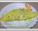 朝楽♪ウインナーと野菜のオムレツ作り方5写真