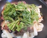 焼きうどん✳きしめんで‼春菊がきく～✿作り方4写真