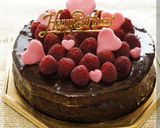 *ザッハトルテ風 ❤ バースデイケーキ♪作り方14写真