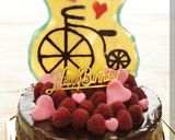 *ザッハトルテ風 ❤ バースデイケーキ♪作り方15写真