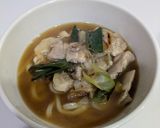 鶏ネギうどん作り方3写真