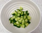 マグロときゅうりのタルタル作り方1写真