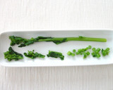 皮ごと味わう新じゃがと菜の花のサラダ作り方3写真