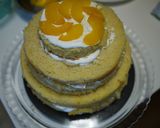 ウェディングケーキ☆ピンクのバラ作り方5写真