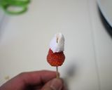 ウェディングケーキ☆ピンクのバラ作り方9写真