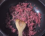 ほうれん草入りミートソーススパゲティ作り方4写真