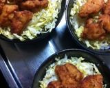 簡単★鶏むね肉のカリっと唐揚げ！丼ver作り方10写真