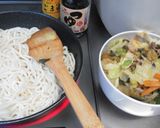 簡単♪野菜盛り沢山♥焼きうどん作り方4写真