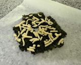 材料3つ⭐︎海苔チーズライスチップス作り方1写真
