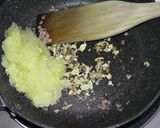 玉ねぎの丸焼き（きのこ・ベーコン風味）作り方4写真