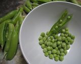 簡単♪グリンピースの甘煮～煮汁も美味☆作り方1写真