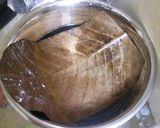 牛肉とエリンギとオニオンの朴葉味噌焼き作り方1写真