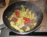 春野菜と生ハムのパスタ作り方4写真