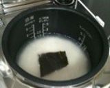 ☆炊飯時に味付け☆塩おにぎり作り方2写真