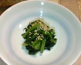 かなるンちのほうれん草ののりしょうゆあえ作り方1写真