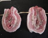 カリカリ豚バラ肉のとろける肉厚ステーキ♪作り方2写真