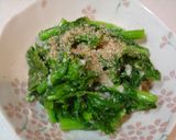 菜の花の塩麹和え（洋風アレンジ）作り方5写真