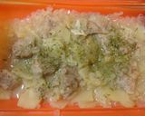電子レンジ de 豚肉のアップル煮込み作り方7写真
