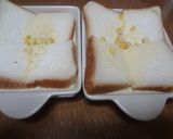 コーンスープのキッシュ風トースト作り方2写真