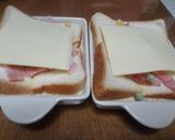 コーンスープのキッシュ風トースト作り方4写真