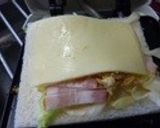 ツナメルトホットサンド☆カレー風味作り方5写真