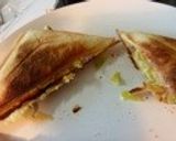 ツナメルトホットサンド☆カレー風味作り方7写真