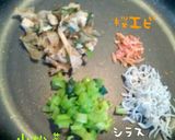 ♡妊婦さんに！ザーサイ&カルシウム炒飯♡作り方1写真