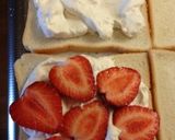 イチゴと生クリームのサンドイッチ❤作り方5写真