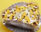 タコライスのデコおにぎり☆カットケーキ風作り方4写真