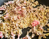 ゴマとひき肉の和風スパゲティー作り方2写真