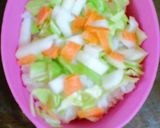 パリ！っとウィンナーの野菜ご飯作り方1写真