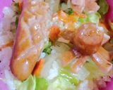パリ！っとウィンナーの野菜ご飯作り方4写真