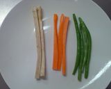 鶏むね肉のチキンロール（野菜巻き）作り方2写真