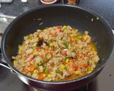 鶏ひきで☆ガパオライス作り方3写真