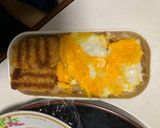レンジ簡単洋風梅ガパオ味オムライス弁当作り方16写真