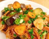豚肉と茄子のガリバタつゆ炒め作り方8写真