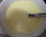 スナップえんどうと生ハムのカルボ風パスタ作り方2写真