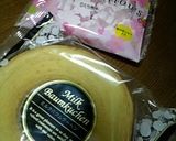 桜のマシュマロ＆バームクーヘン♪作り方1写真