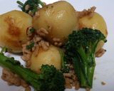 新じゃがのうま煮♪作り方7写真