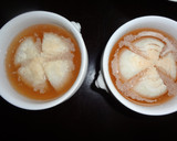まるごと新玉ねぎを蒸してスープ仕立て作り方5写真