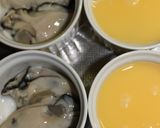 少しが贅沢✿簡単！牡蠣のぷりぷり茶碗蒸し作り方3写真