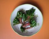 ホウレン草の根っこのかつお醤油和え作り方4写真