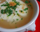 まるごと新玉ねぎを蒸してスープ仕立て作り方6写真