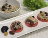 大麦とツナとお豆のサラダ作り方6写真
