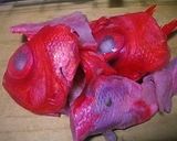 麺つゆで金目のアラ煮フライパン編作り方1写真