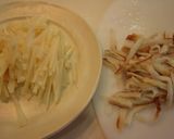 たけのことちくわ☆旨辛きんぴら作り方1写真